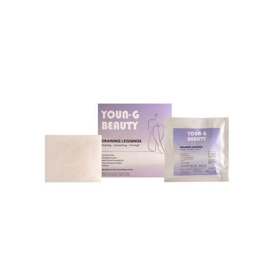 YOUN-G Draining Leggings product box – anti-cellulite treatment for legs