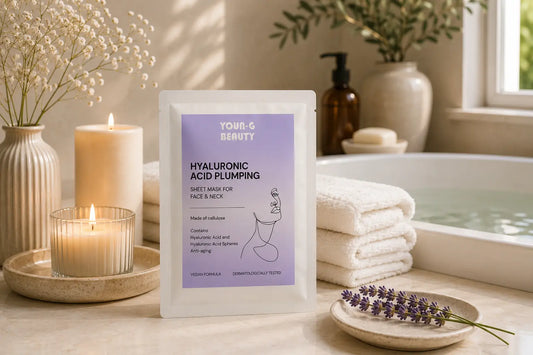 HYALURONIC PLUMPING FACE-NECK MASK