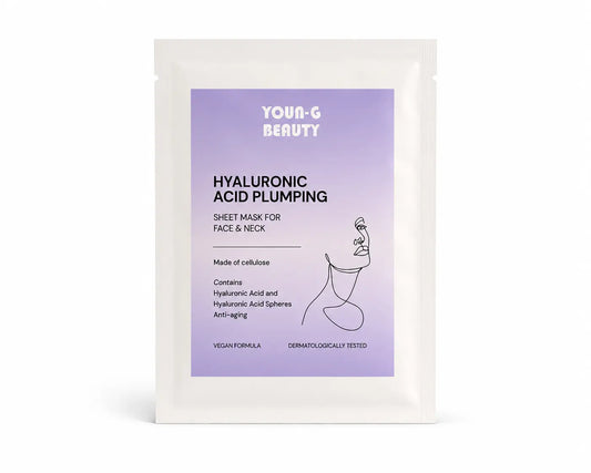 HYALURONIC PLUMPING FACE-NECK MASK